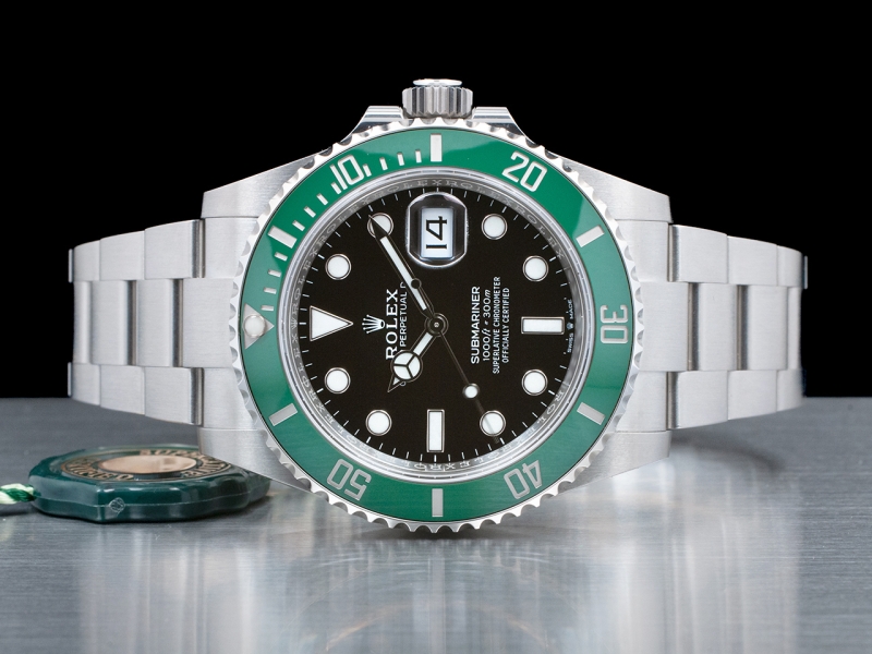 劳力士(Rolex) Submariner Date 41mm Starbucks Green Ceramic Bezel ...